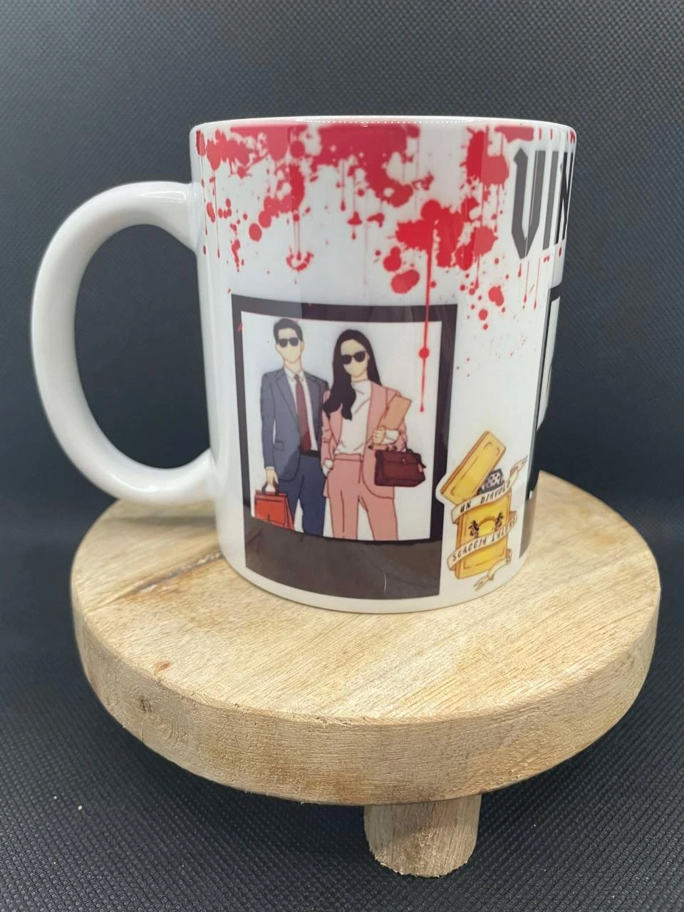 ☕ Ceramic Mug – Vincenzo ⚖️🖤 – photo 2